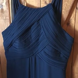Size 8 navy blue evening gown